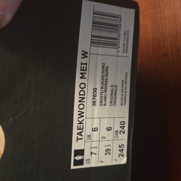 New In Box !!! Taekwondo ADIDAS MEI Ballet Shoes Size 7.5 - Picture 7 of 8